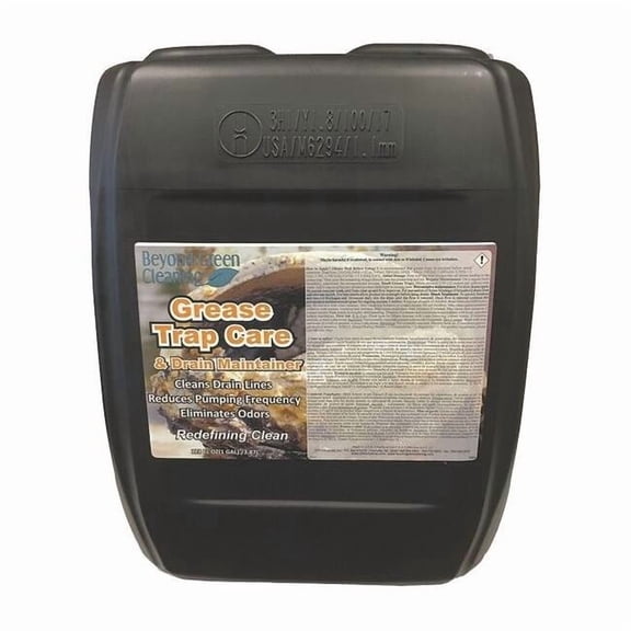 Grease Trap Treatment, 5 Gal Pail, Liquid, Colorless 9300-005