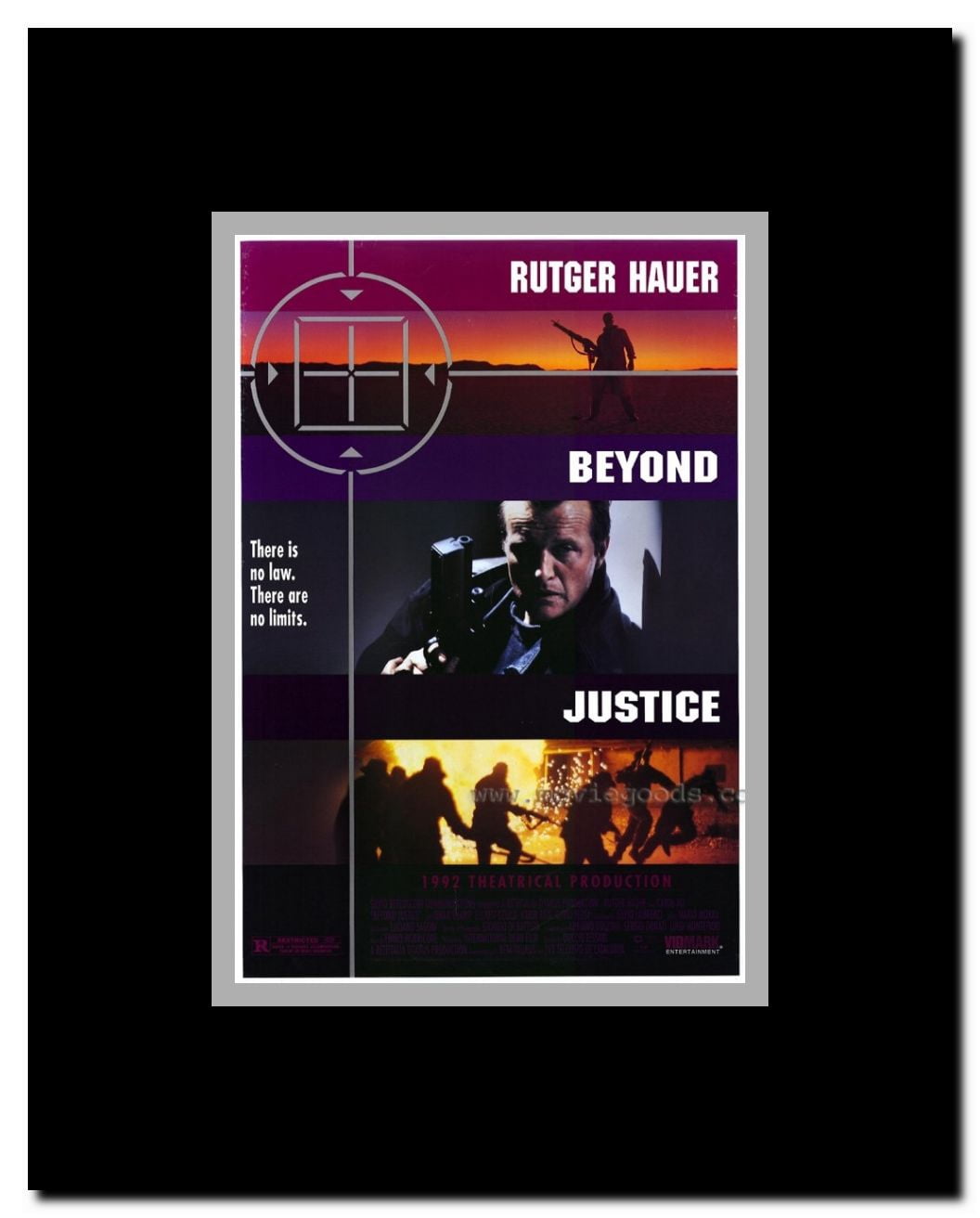 Beyond Justice Framed Movie Poster