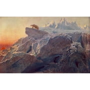 Beyond Mans Footsteps Poster Print by Briton Riviere