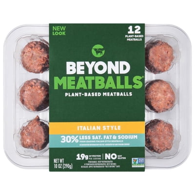 Beyond Meat Beyond Meatballs Italian Style Plant-Based Meatballs 12 ct, 10 oz