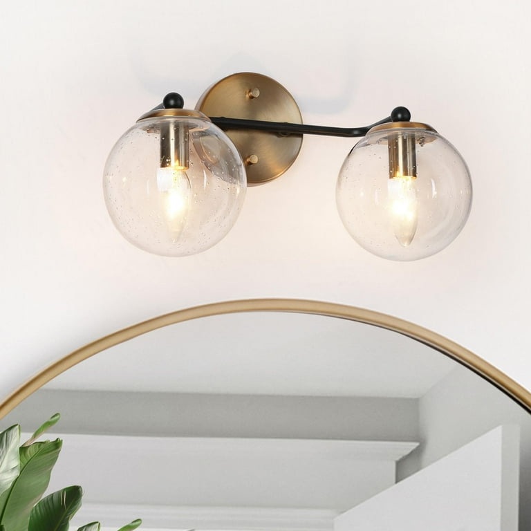 Globe bathroom vanity light deals