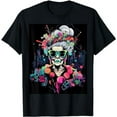 thumbnail image 1 of Beyond Mortality: The Enigmatic Skull Graphic Design T-Shirt, 1 of 5