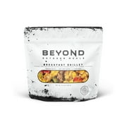 Beyond Outdoor Meals Breakfast Skillet, Freeze-Dried Food, 10-Year Shelf Life, Real Freeze-Dried Meat, Just Add Water Meals, Prepare in Pouch, 710 Calories, Camp Food for Adventures, 51 Grams Protein