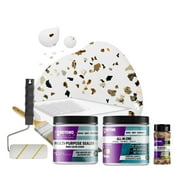 Beyond Paint Oxford Bronze Flecks Countertop Makeover Kit with Paint, Sealer, Flecks, and Tools for Countertops, Bright White