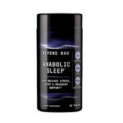 Beyond Raw Anabolic Sleep | Duel-Release Stress, Sleep, Recovery Support | 60 Count