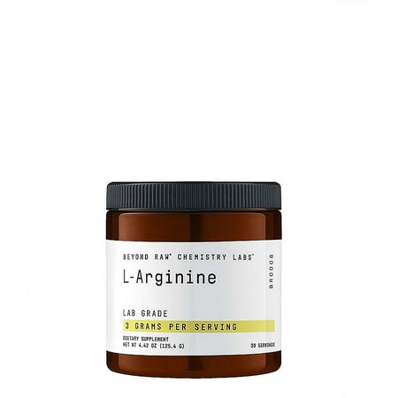 Beyond Raw Chemistry Labs L-Arginine Powder | Fuels Exercise and Supports Recovery | 30 Servings