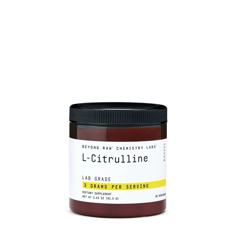 l-carnitine beyond raw chemistry labs review Beyond Raw, L-Citrulline Powder, 30 Servings, Lab Grade