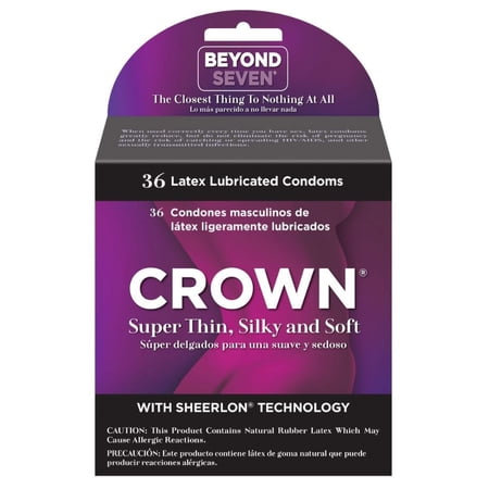 Beyond Seven Crown Condoms, 36 Ct