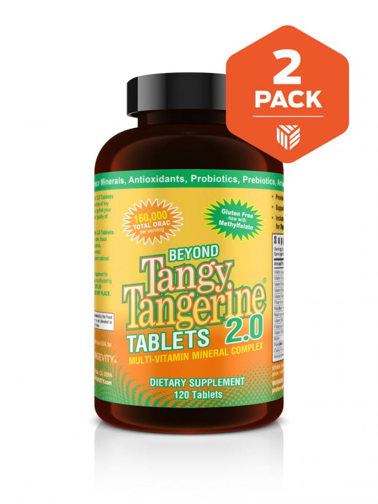 Beyond Tangy Tangerine BTT 2.0 Tablets - 120 Tablets Twin Pack