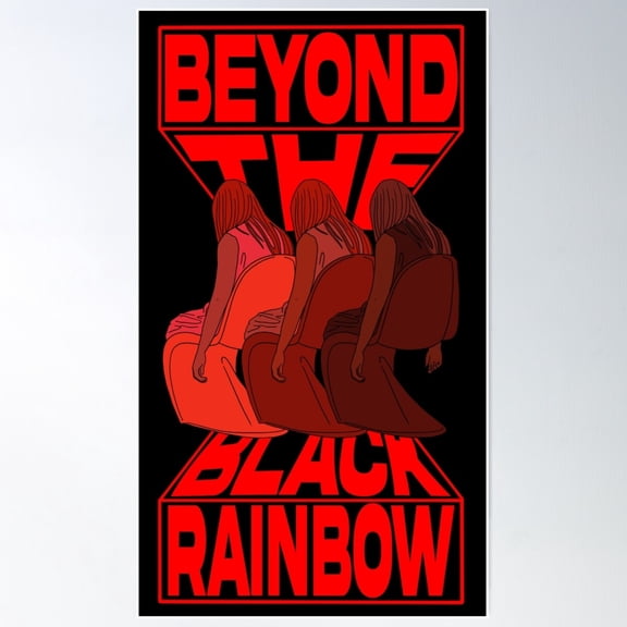 Beyond The Black Rainbow Poster Wall Art, Modern Wall Decor For Living Room Bedroom, 8x12 UNFRAMED