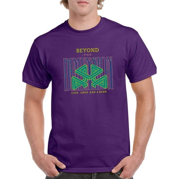Beyond The Dimension T-Shirt Men -Image by Shutterstock, Male XX-Large
