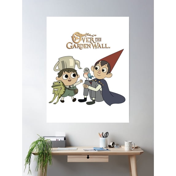 Beyond The Garden Poster Wall Art, Modern Wall Decor For Living Room Bedroom, 12x18 UNFRAMED