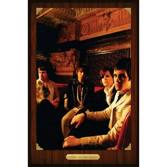 Beyond The Wall Panic! At The Disco Group Frame Alternative Emo Rock Music Poster Print 18x24 Inch
