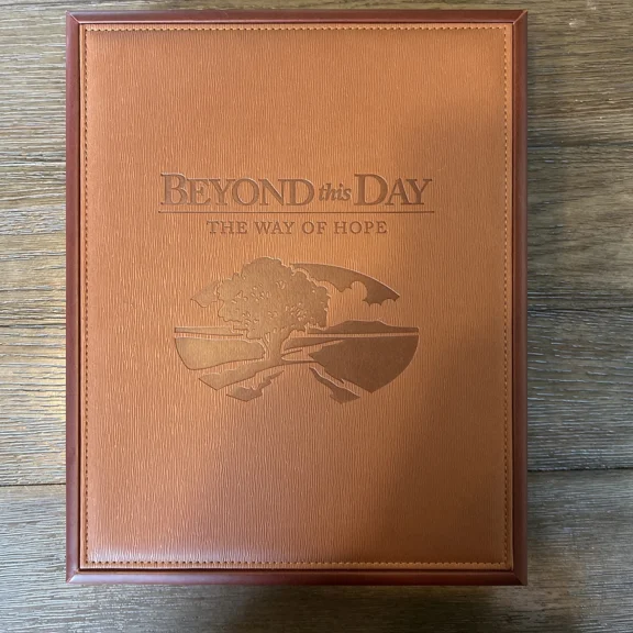 Beyond This Day The Way of Hope Memorial Keepsake Book with Box