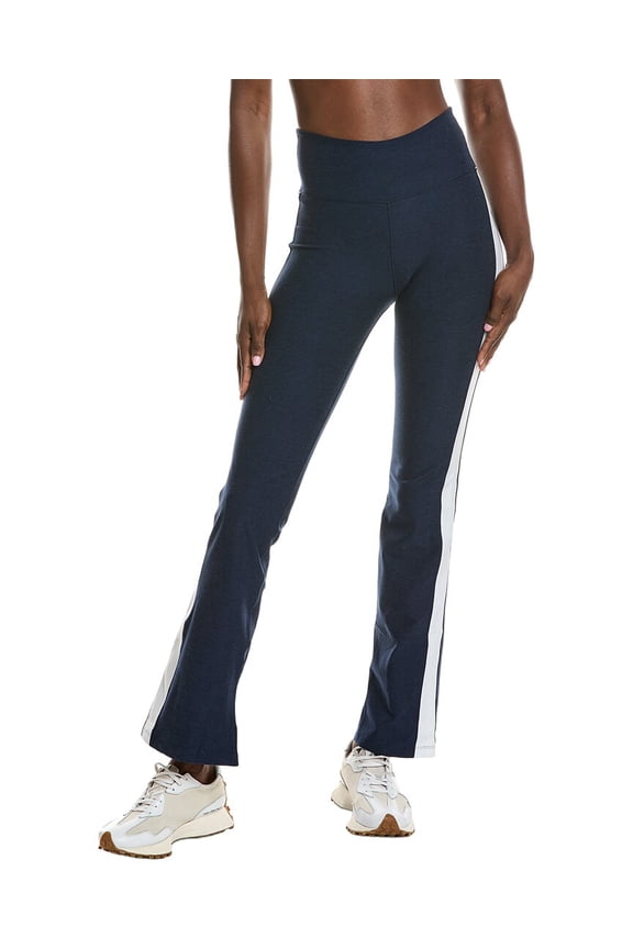 womens 30in Spacedye Gemini Colorblock Side Slit Pant, l