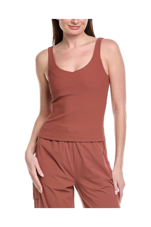 womens  Impulse Classic Tank, xs, Brown