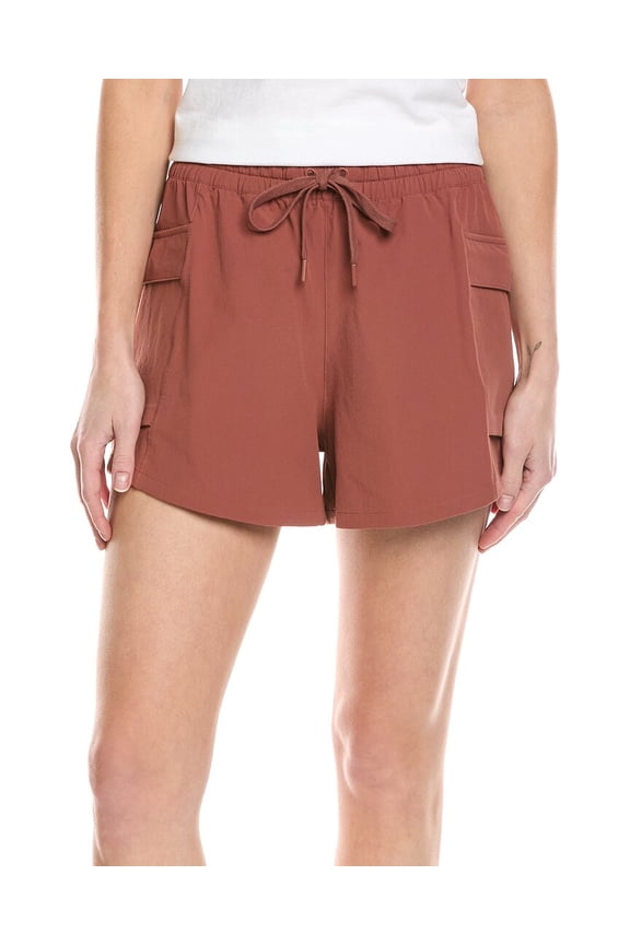 womens Peak 3in Short, m, Brown