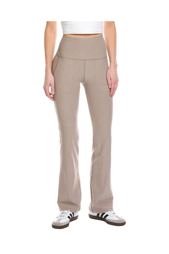 womens Spacedye High Waisted Practice Pocket 31in Pant, s, Red