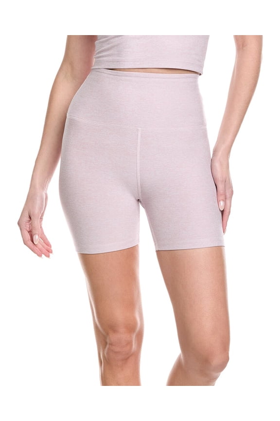 womens Spacedye Keep Pace 5in Short, m, Pink