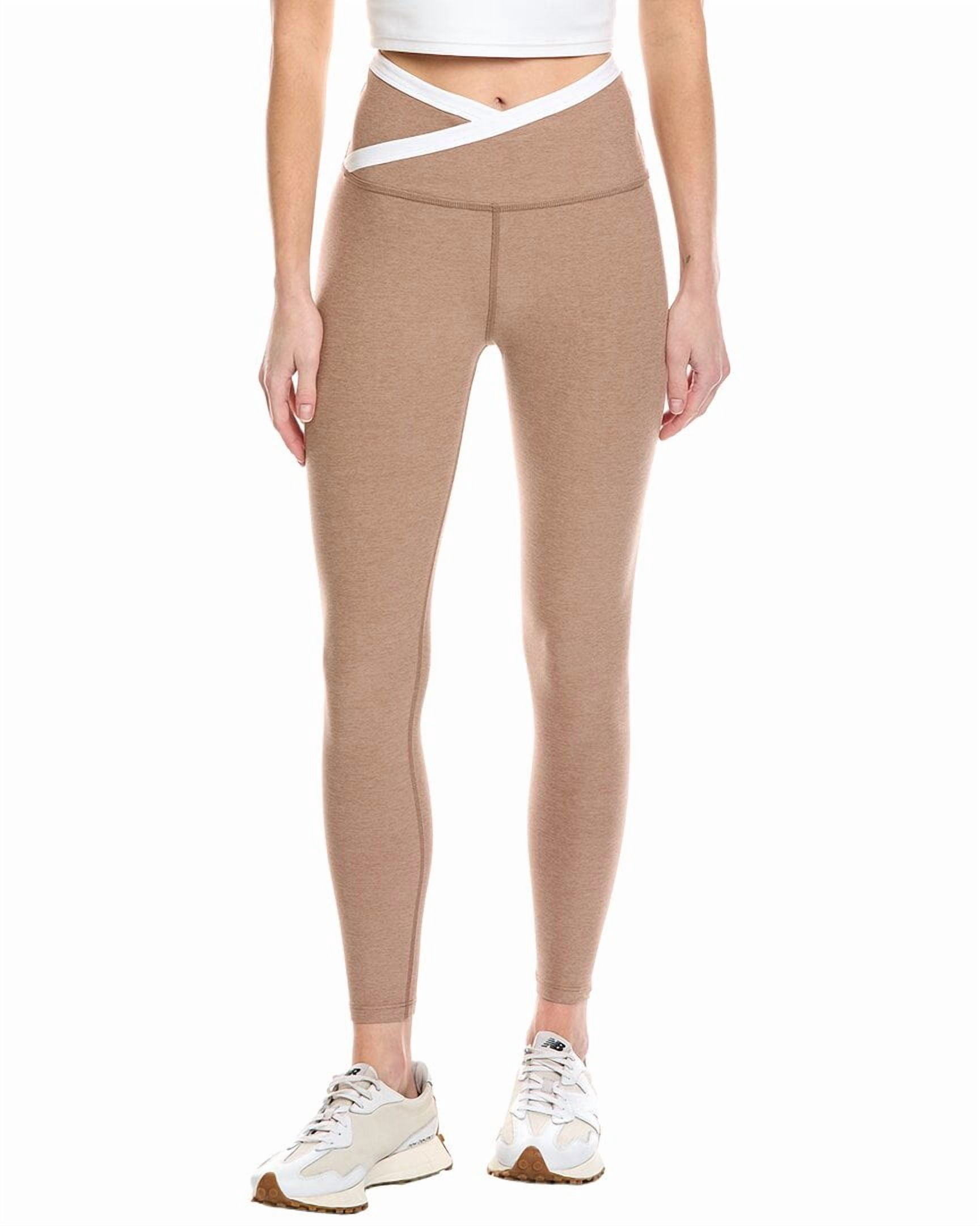 Beyond Yoga womens  Spacedye Outlines High Waisted 24in Midi Legging, m, Brown