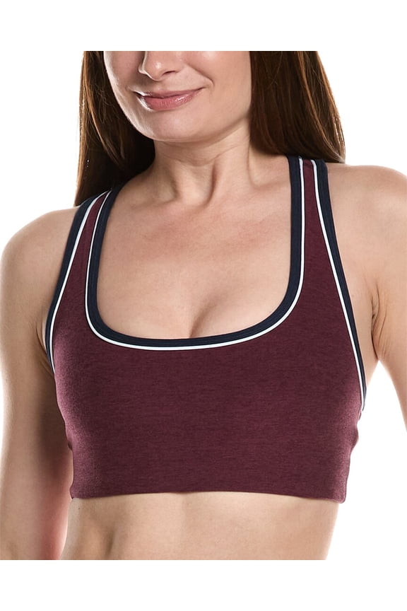womens Spacedye Ready Bra, s, Red