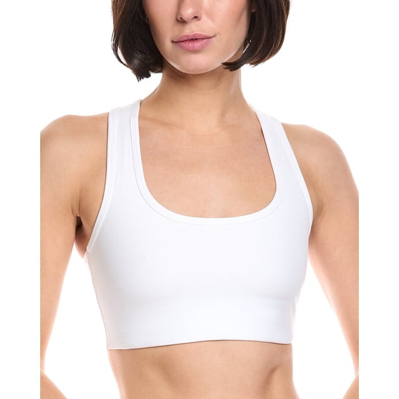 Beyond Yoga womens Spacedye Simplicity Bra, s, White