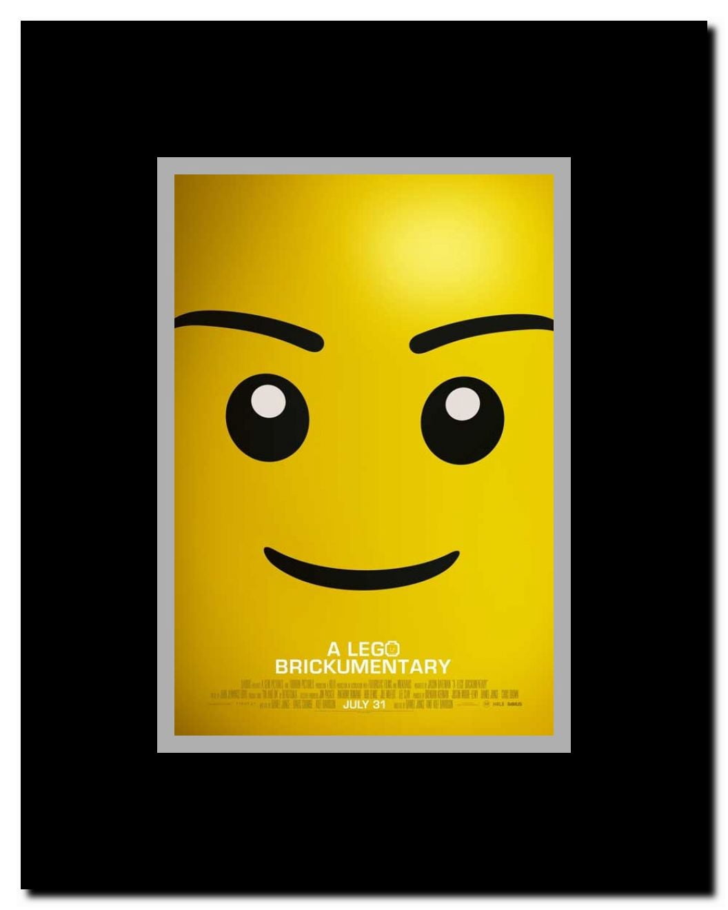 Beyond the Brick: A LEGO Brickumentary Framed Movie Poster