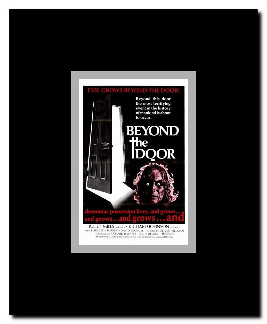 Beyond the Door Framed Movie Poster