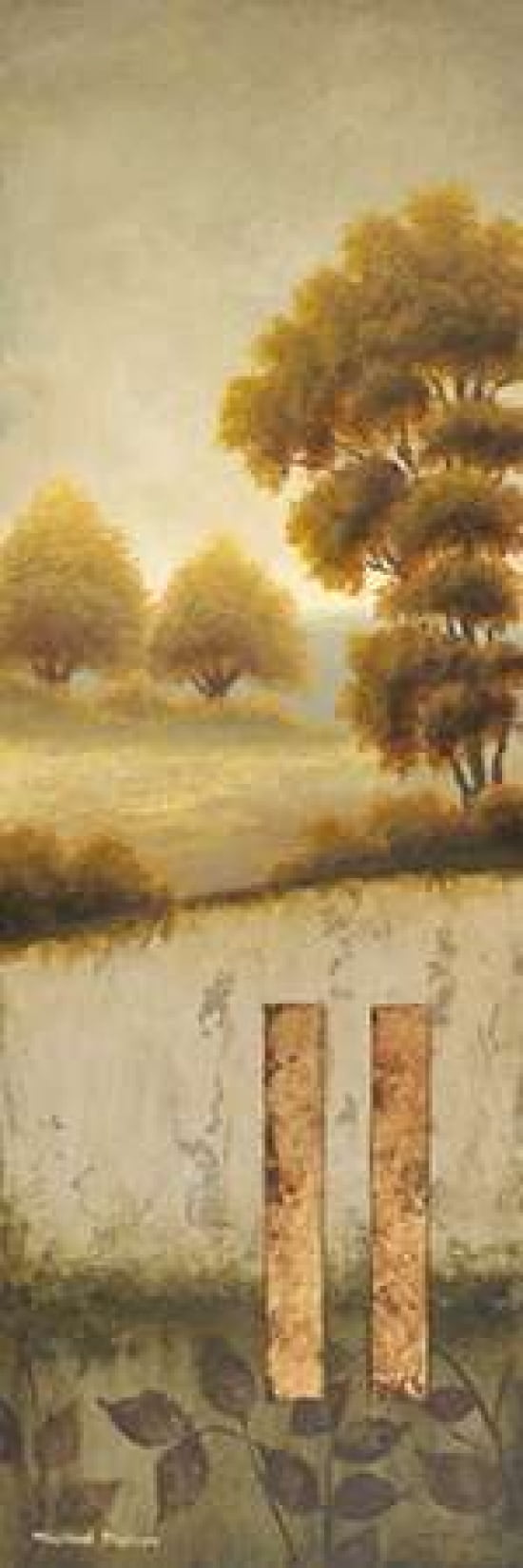 Beyond the Forest Canvas Art - Michael Marcon (8 x 24)
