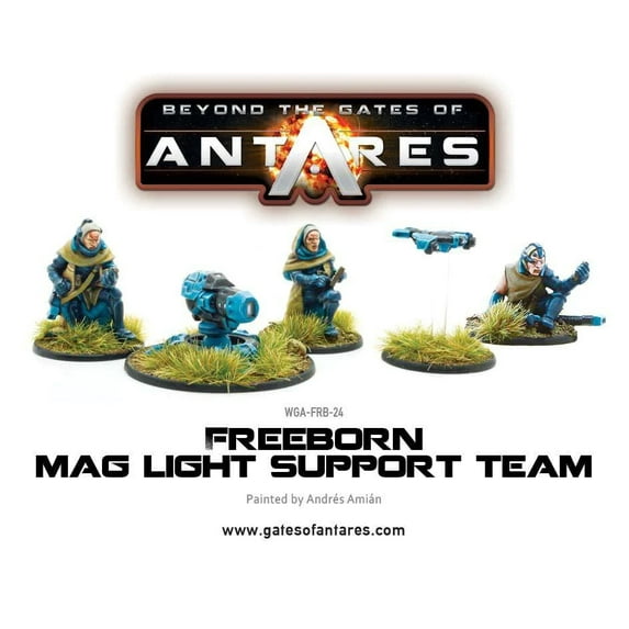 Beyond the Gates of Antares Freeborn Support Team w/ Mag Light Support