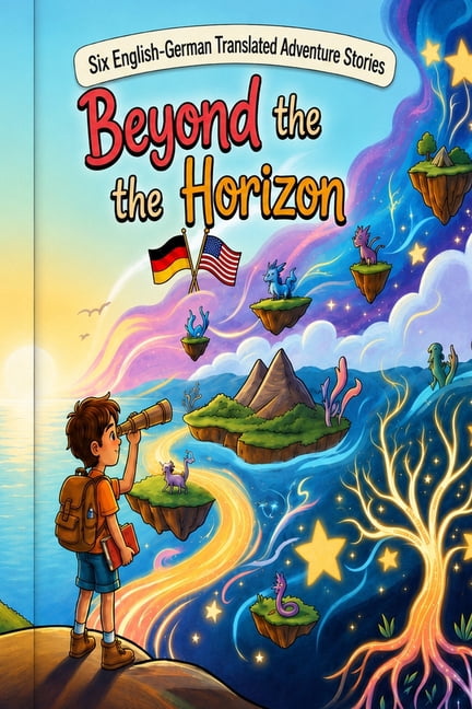 Beyond the Horizon: Six English-German Translated Adventure Stories, (Paperback)