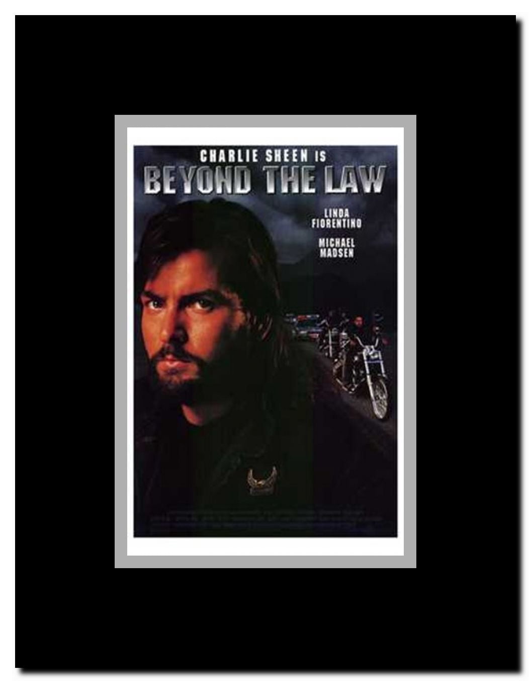 Beyond the Law Framed Movie Poster