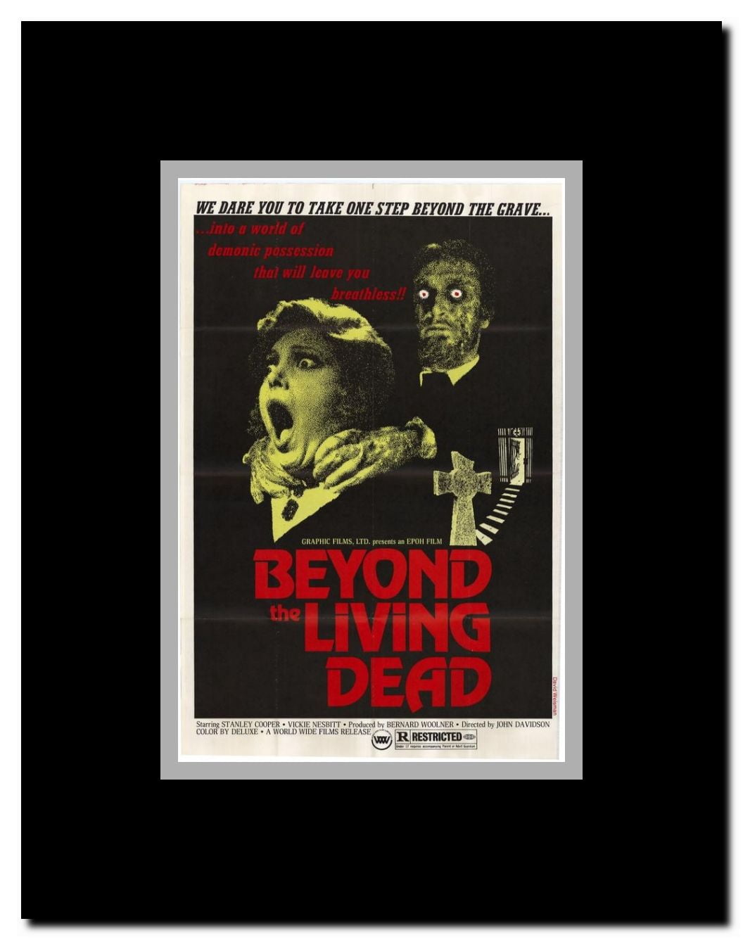 Beyond the Living Dead Framed Movie Poster