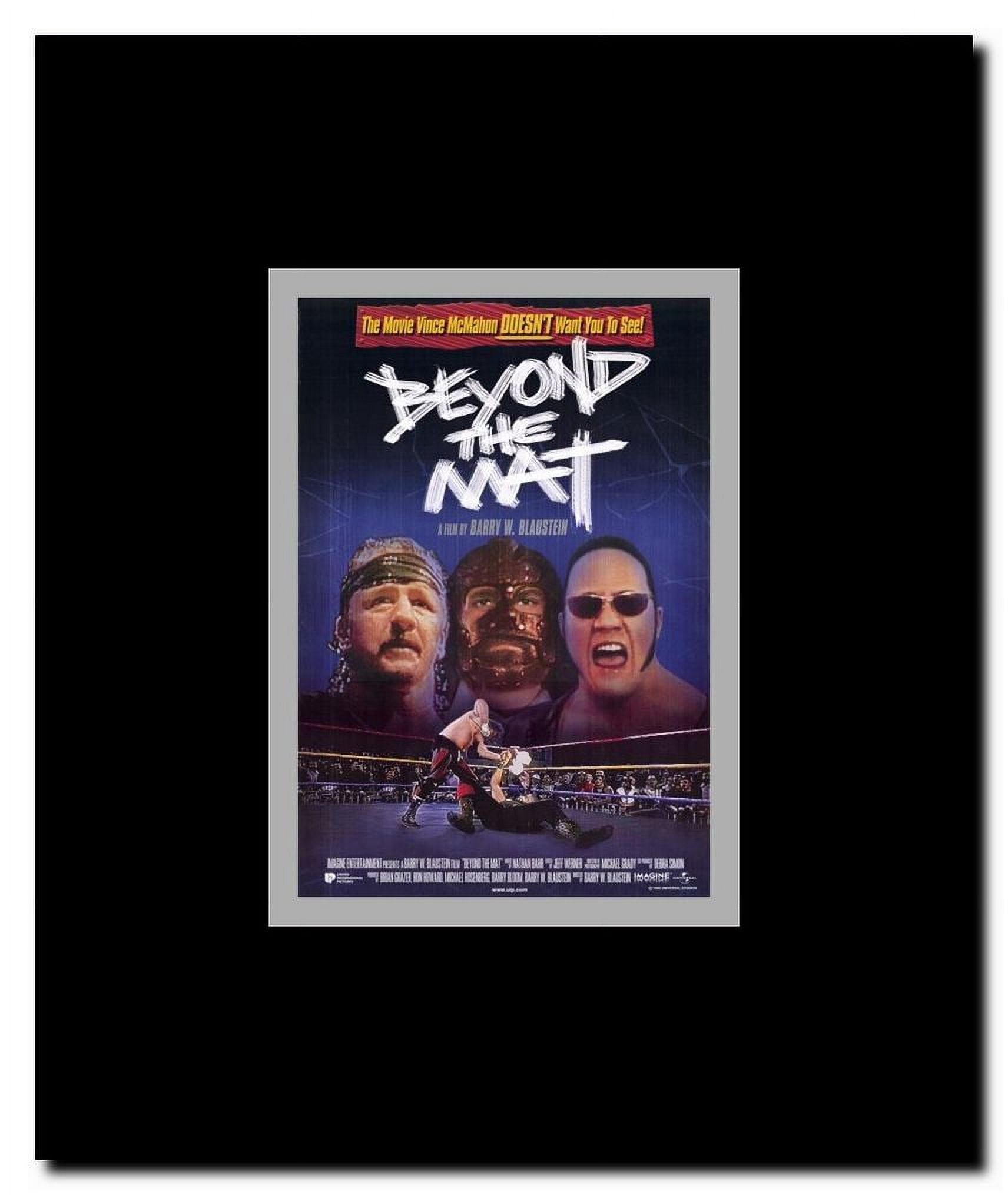 Beyond the Mat Framed Movie Poster