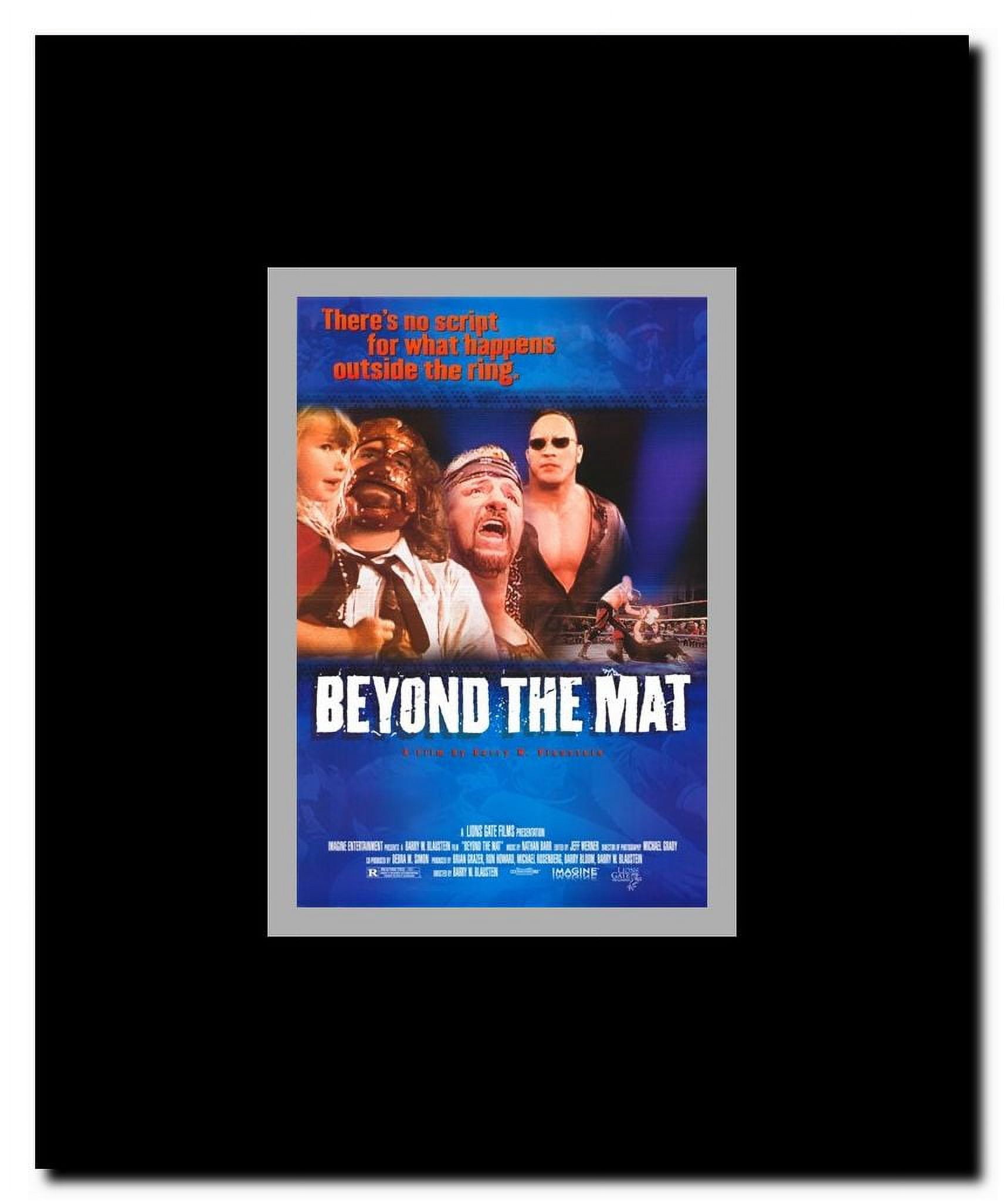 Beyond the Mat Framed Movie Poster