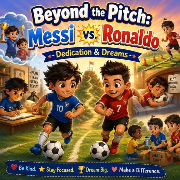 Beyond the Pitch: Messi vs. Ronaldo - Dedication & Dreams, (Paperback)