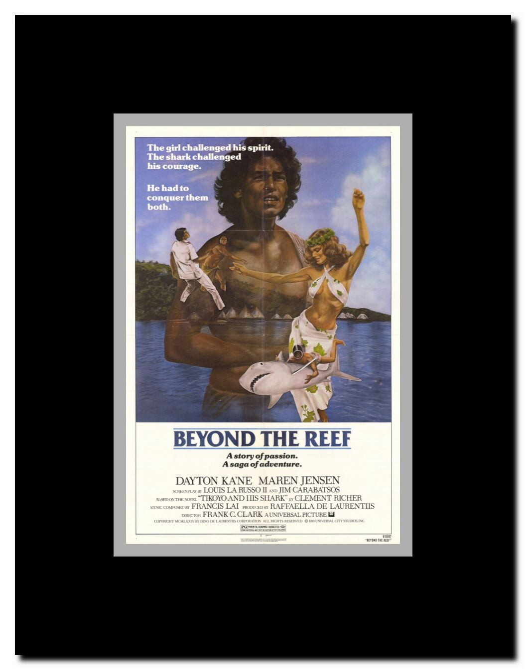 Beyond the Reef Framed Movie Poster