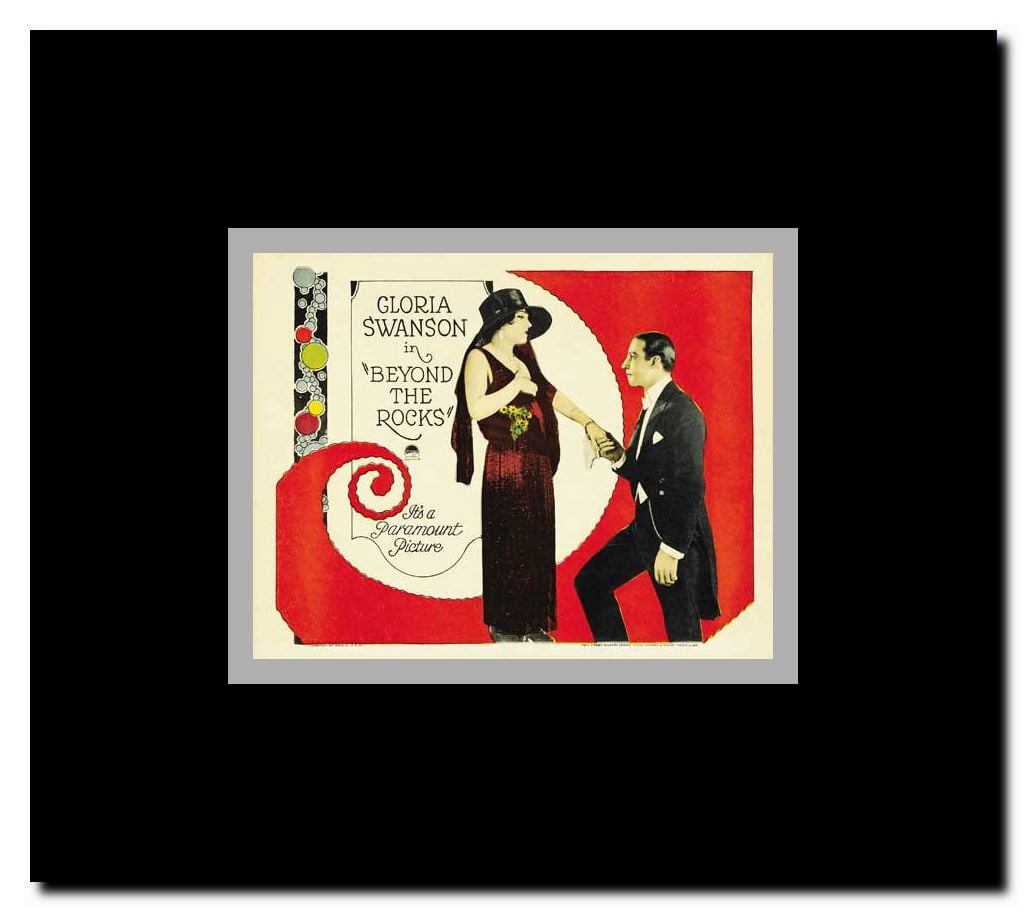 Beyond the Rocks Framed Movie Poster