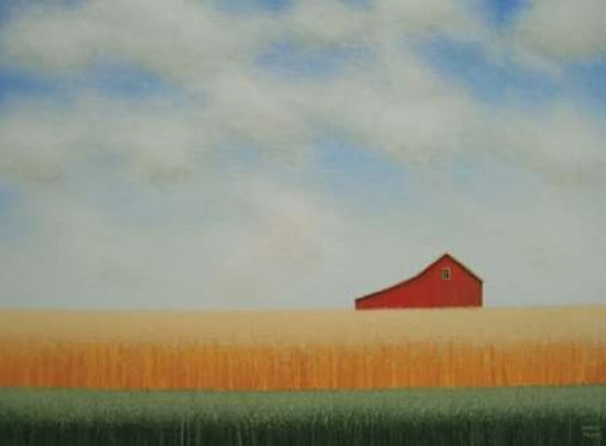 Beyond the Rows Canvas Art - Sharon France (18 x 24)