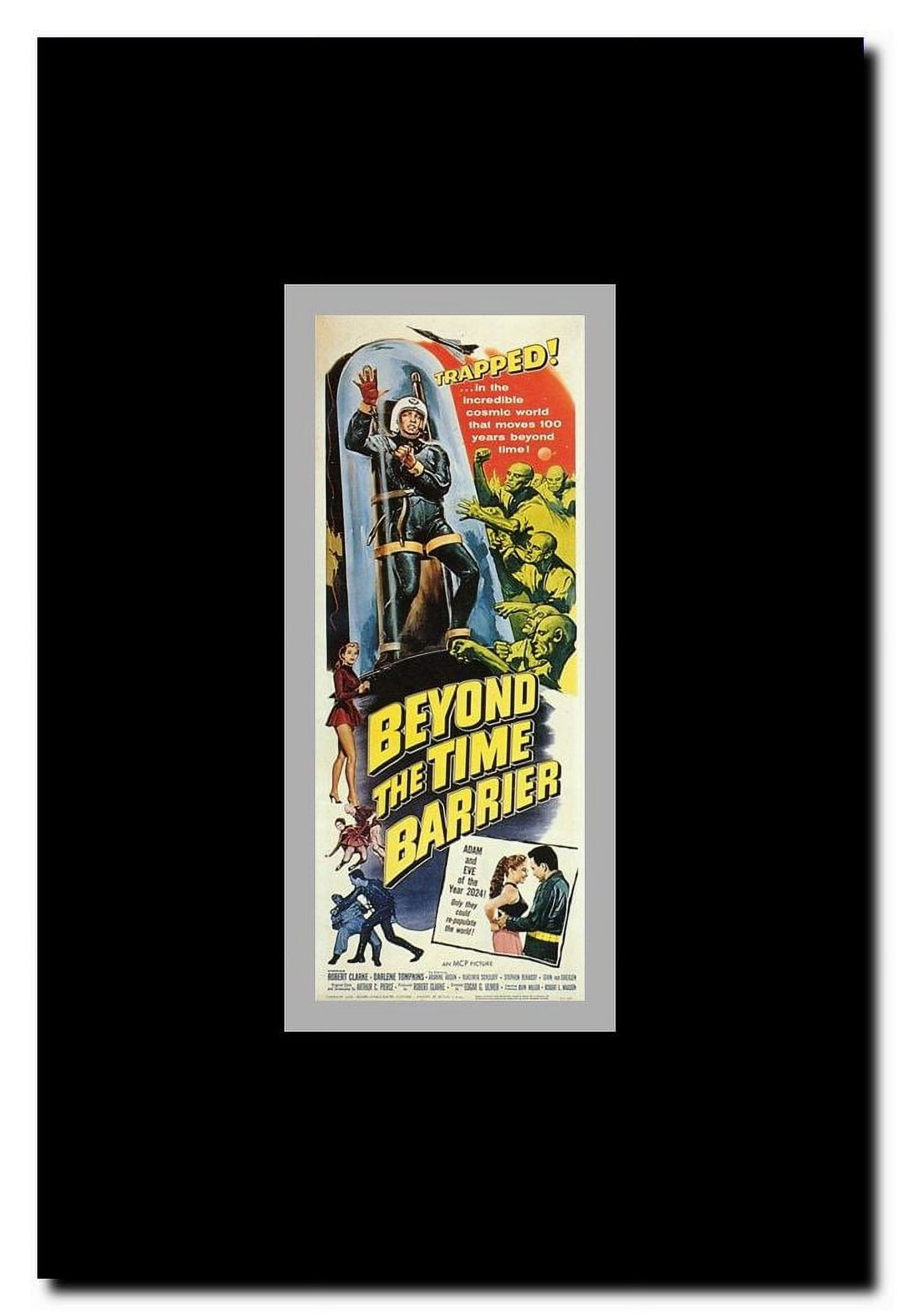 Beyond the Time Barrier Framed Movie Poster
