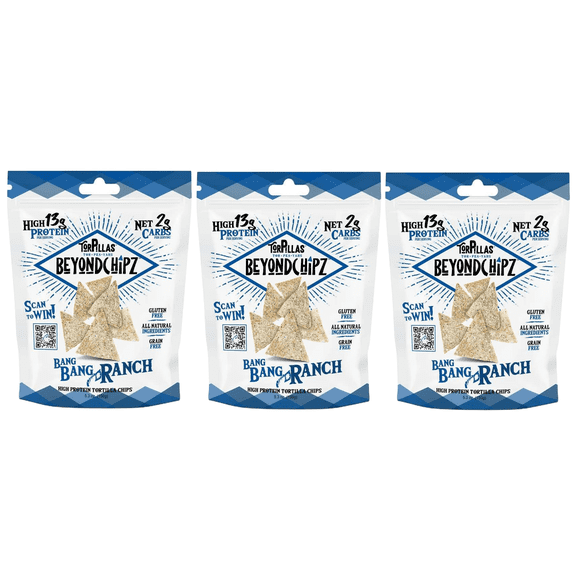 BeyondChipz High Protein Torpillas - Bang Bang Ranch Size: 3 Bags