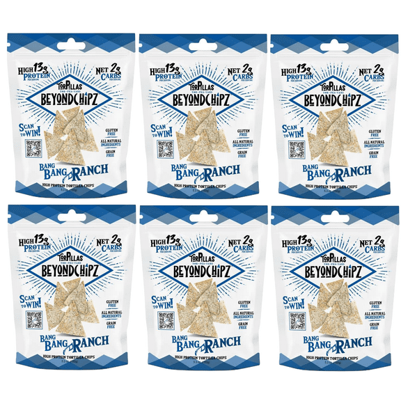 BeyondChipz High Protein Torpillas - Bang Bang Ranch Size: 6 Bags