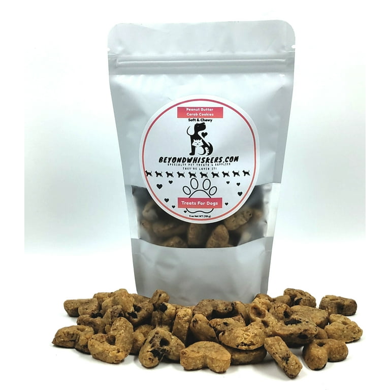 BeyondWhiskers Peanut Butter Carob Cookie Dog treats