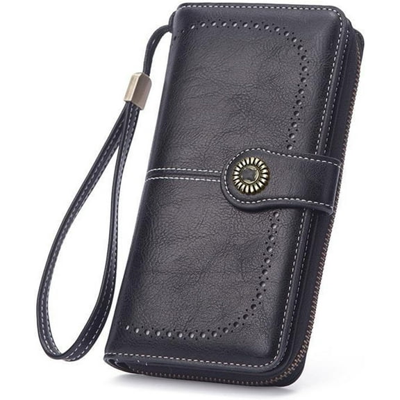 Beyonddraw Women's Fashion Zipper Wallet, Large Capacity Long Wallet for Women, Durable Large Womens wallet, Suitable for all occasions