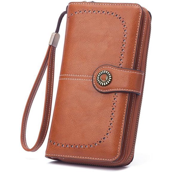 Beyonddraw Women's Fashion Zipper Wallet, Large Capacity Long Wallet for Women, Durable Large Womens wallet, Suitable for all occasions