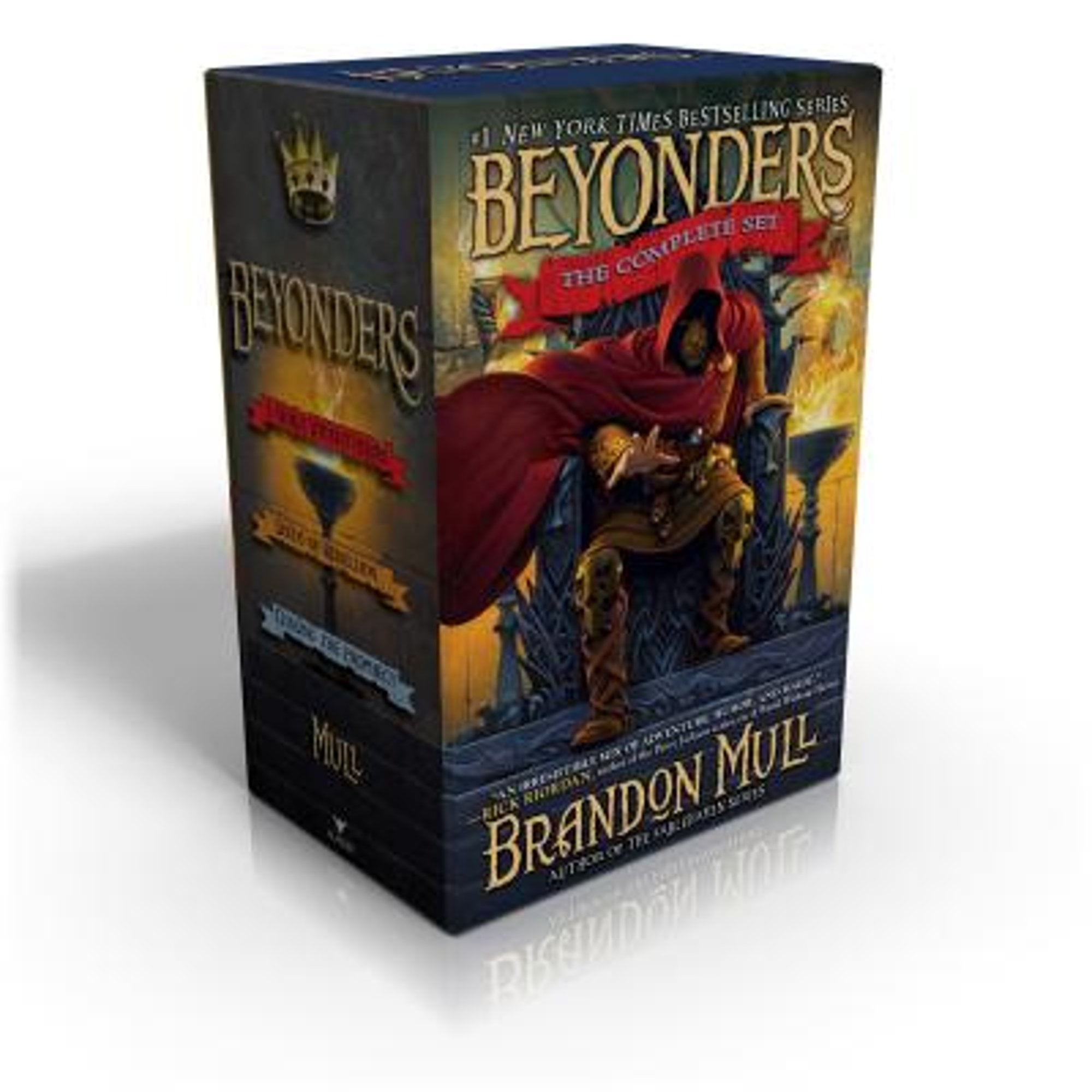 Pre-Owned Beyonders the Complete Set (Boxed Set): A World Without Heroes; Seeds of Rebellion; Chasing the (Paperback) by Brandon Mull