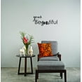 thumbnail image 1 of Your Beyoutiful Self Esteem Motivation Inspiration Stimulus Motive Impulse Forgiveness Desire, Kindhearted, Thoughtful, Affectionate, Gift Decorating Ideas Wall Decal - Size: 17 Inch x 38 Inch, 1 of 3
