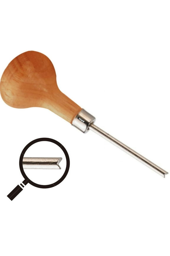 Bezel Pusher with Groove for Stone Setting Jewelers Craft Hobby Tool Watch tool