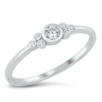 Bezel Set Solitaire Women's Engagement Anniversary Rings 1.9 Ct Diamond 14K White Gold Over