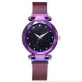thumbnail image 1 of Bezelled-edge Sparkle Watch with Star Charm Bracelet, 1 of 1